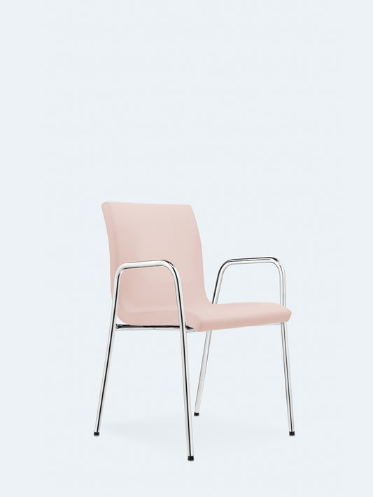 Lezgo 71 visitor chair with armrests