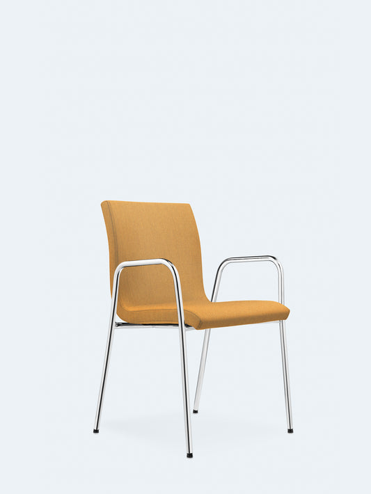 Lezgo 71 visitor chair with armrests