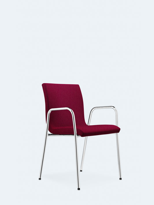 Lezgo 71 visitor chair with armrests