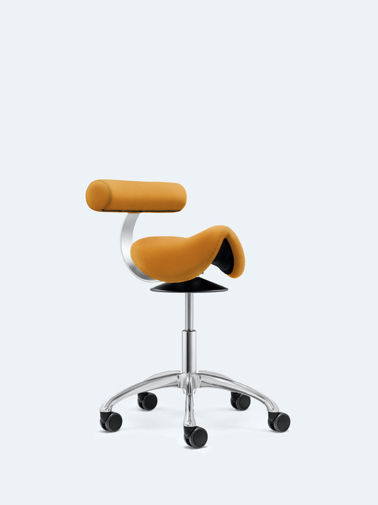 Sedlo with backrest