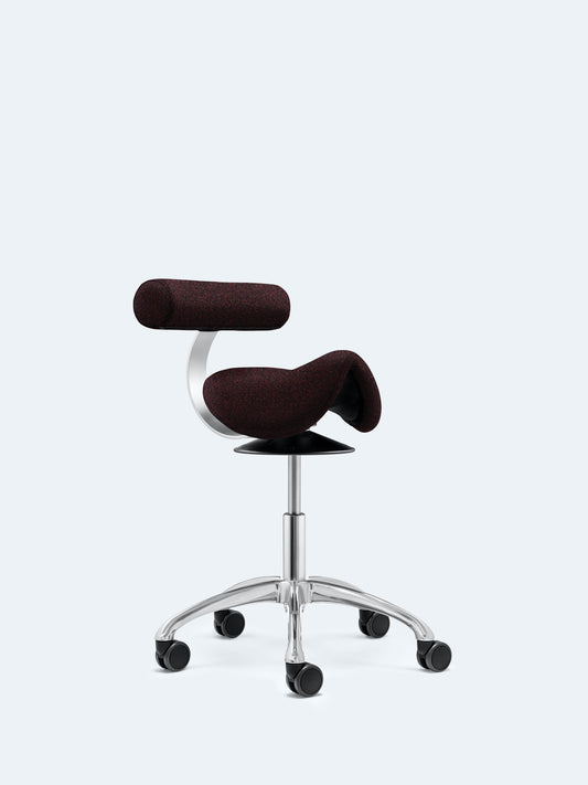 Sedlo with backrest